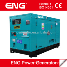 Chine moteur Quanchai générateur 15kva générateur insonorisé à faible bruit super silencieux